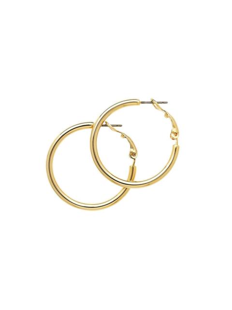 MELISSA ODABASH GOLD SMALL HOOP EARRINGS
