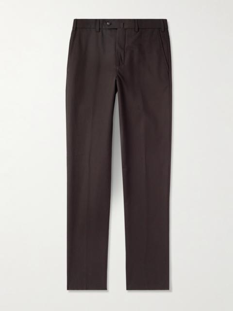 Loro Piana Carlo Hyannis Tapered Cotton-Blend Trousers