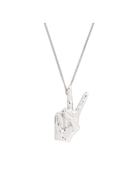 Y/Project Mini Peace-pendant necklace