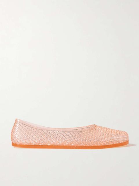 ANCIENT GREEK SANDALS Iro PVC ballet flats Blush