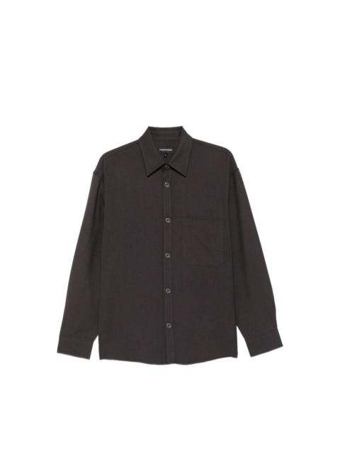 EMPORIO ARMANI Wool shirt