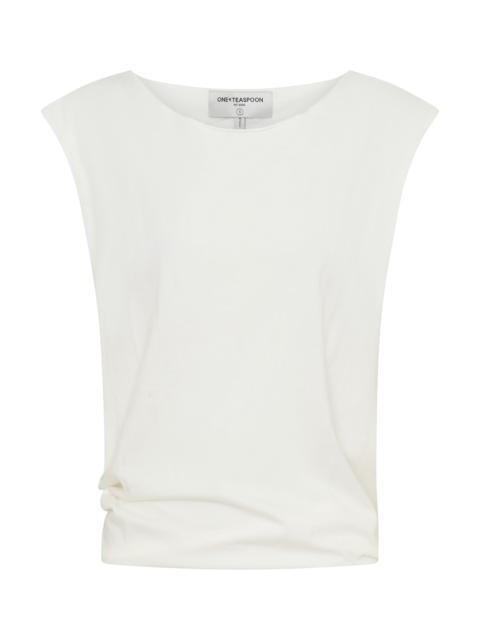ONE TEASPOON Vintage Tank Top - White