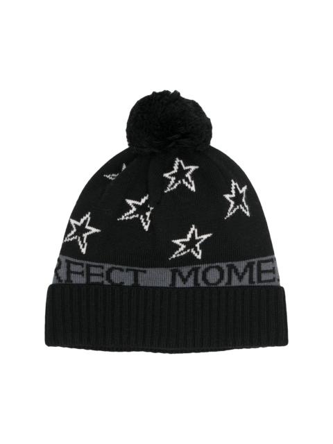 star merino beanie hat