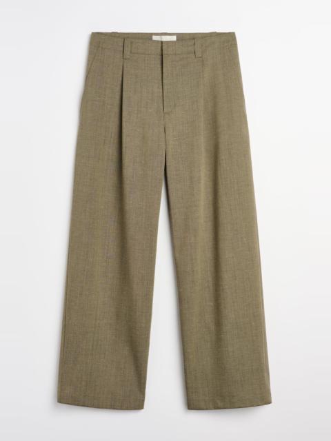 Our Legacy Still Chino Clay Flowy Fleck Wool