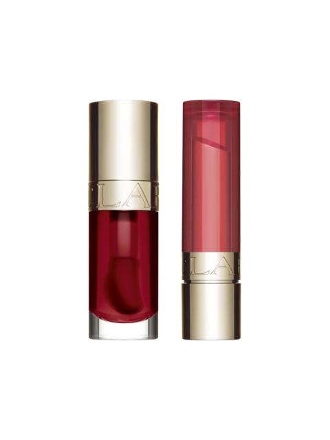 CLARINS Lip Comfort Duo-Cherry - Lip Comfort Oil & Lip Oil Balm