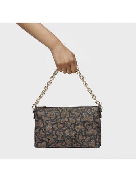 TOUS Black Kaos Icon Clutch