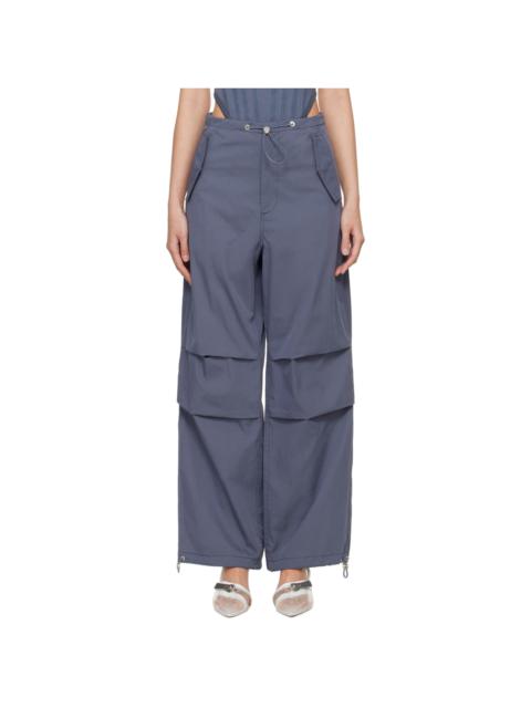 Gray Parachute Trousers