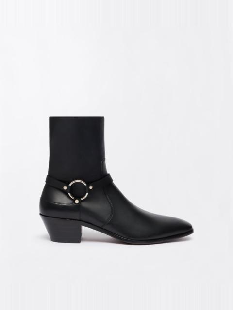 TOM FORD SUPPLE LEATHER CLINT ANKLE BOOT