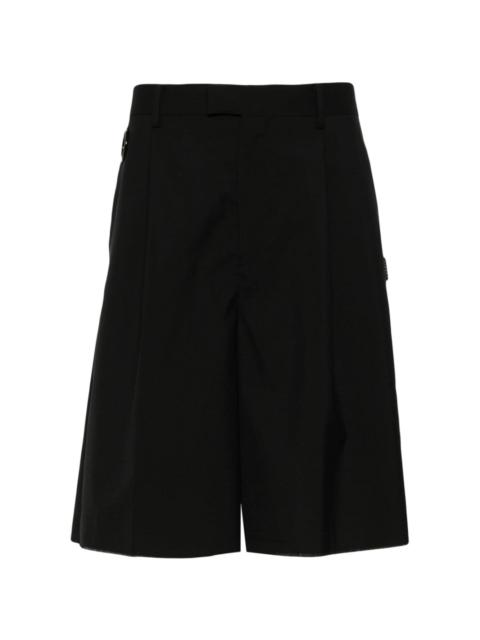 UNDERCOVER mid-rise wide-leg shorts