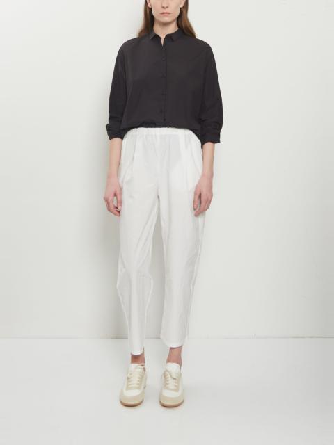 apuntob Technical Poplin Tapered Pants — Meringue