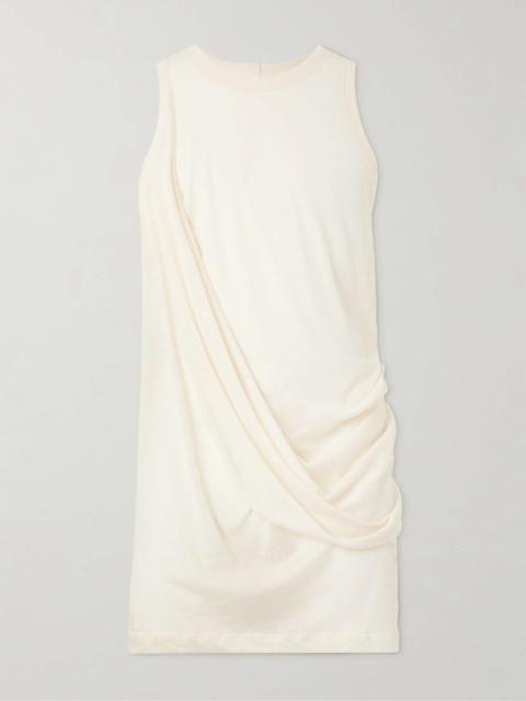 Rick Owens Anthem Draped Cotton-Jersey Tank Top