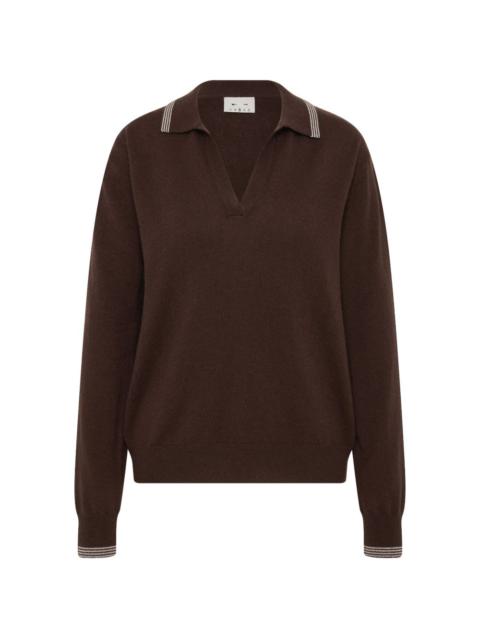 THE UPSIDE Coco Luna striped-trim sweater