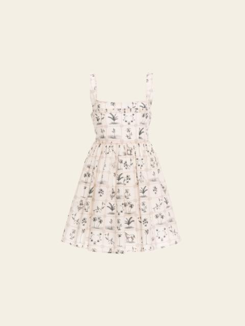 Agua by Agua Bendita Barbara Arena Mini Dress