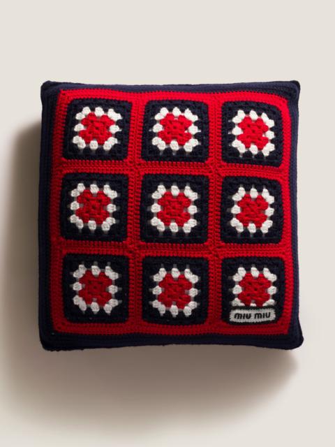 Miu Miu Wool pillow