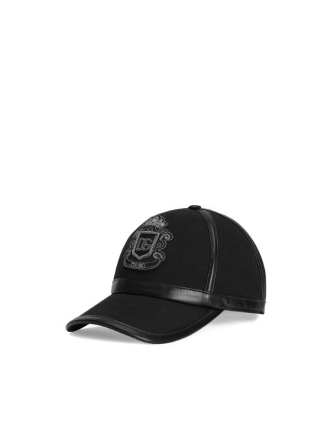 Dolce & Gabbana crest-embroidered baseball cap