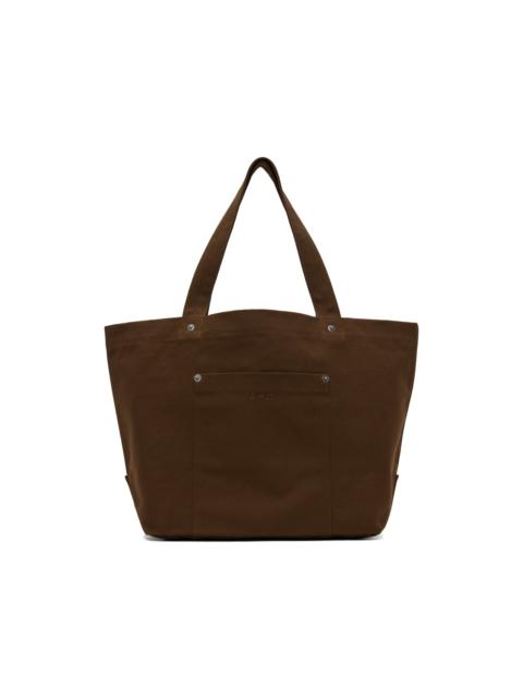 A.P.C. Brown Thais Tote