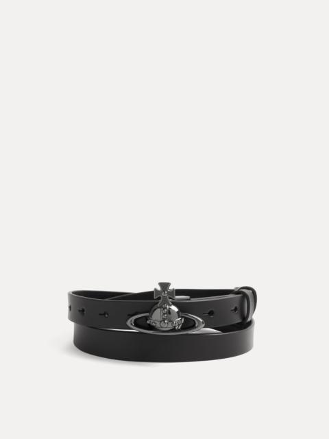 Vivienne Westwood SMALL ORB BUCKLE BELT
