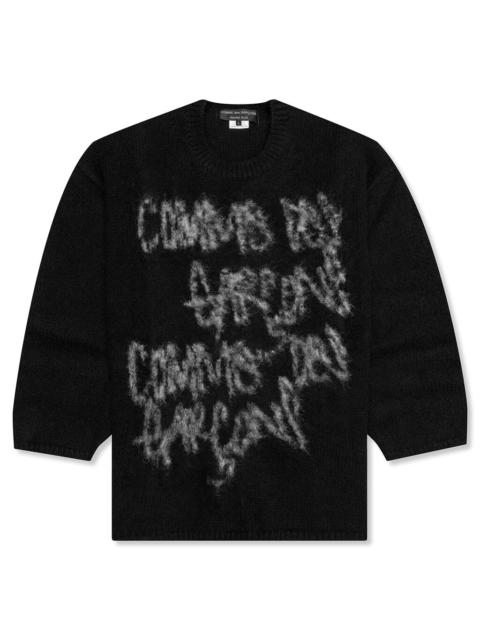 Comme des Garçons Homme Plus intarsia-knit wool jumper