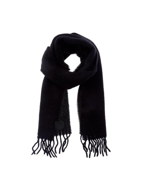 【関税込み】Wild Puffy Scarf - Marine Serre - Synthetic - Bl Marine Serre BLACK PUFFY SCARF - SYNTHETIC MATERIAL | miinto