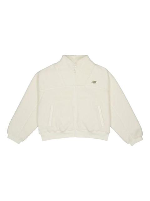 New Balance (WMNS) New Balance Casual Full-Zip Jacket 'White' MDD48132-IV