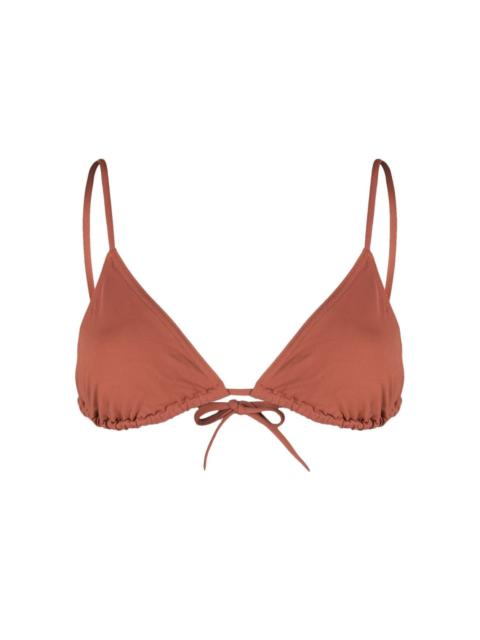 Mouna triangle bikini top