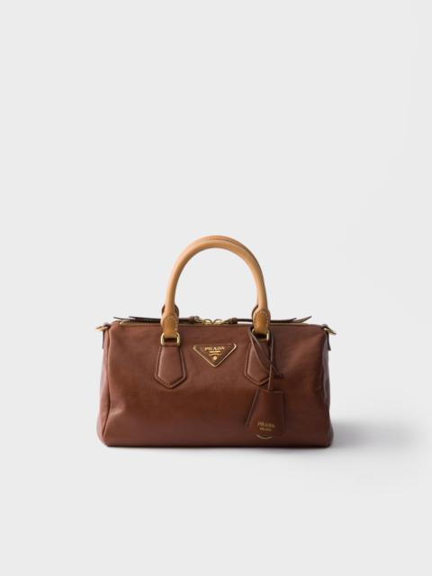 Prada Small leather top-handle bag