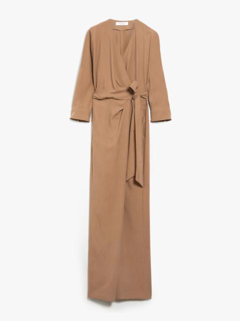 Max Mara GATTONI Silk canvas jumpsuit