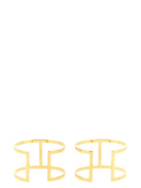 ELISABETTA FRANCHI Logo bracelet set