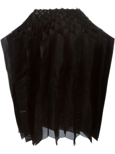 Junya Watanabe pleated concertina skirt