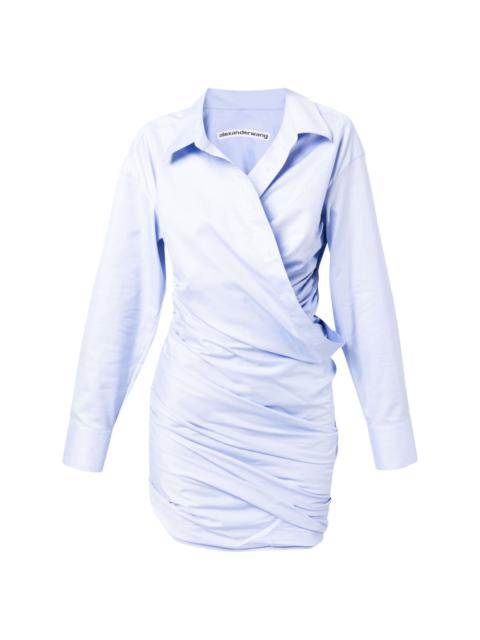 Alexander Wang asymmetric cotton shirtdress