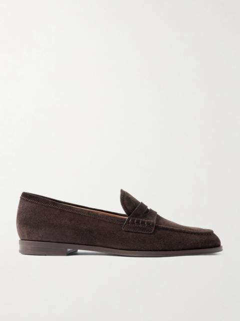 Gianvito Rossi Georgie Suede Loafers