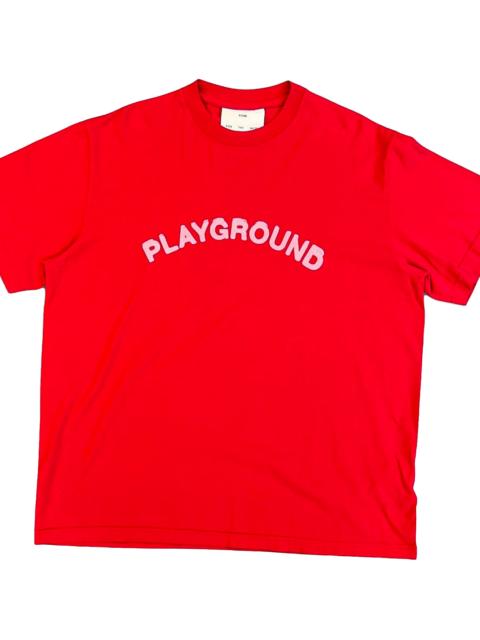 Song for the Mute Playground Standard Tee "Overdye Red" 262_MTS035P12_DRPERED