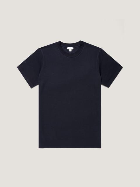 Sunspel Cotton Piqué T‑shirt
