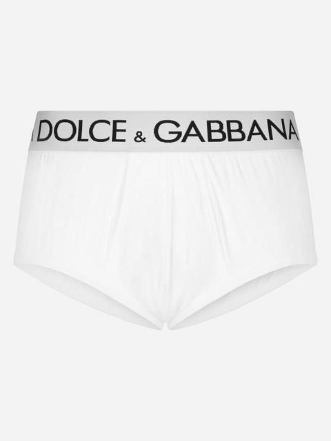 Dolce & Gabbana High-rise two-way stretch jersey Brando briefs