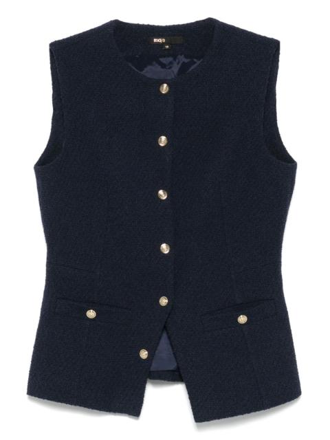 maje bouclé vest