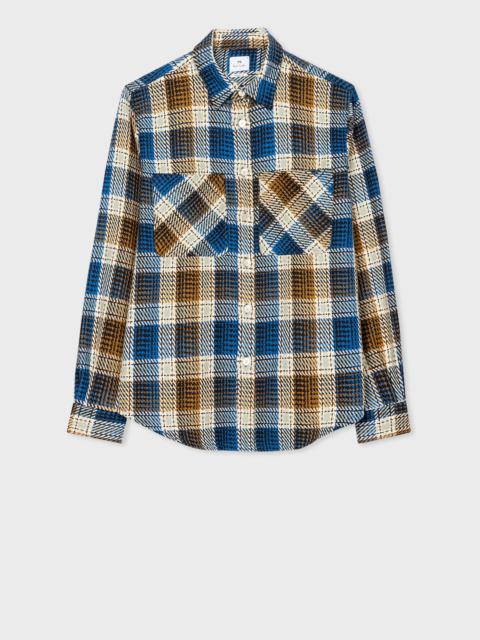 Check Cotton Overshirt