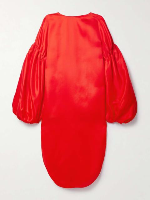 KHAITE Zelma silk midi dress