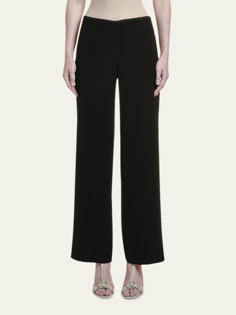 GIORGIO ARMANI China Wide-Leg Pants