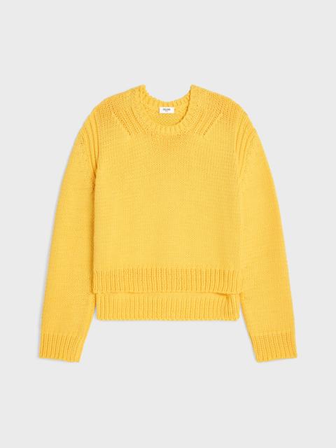 CELINE crewneck sweater IN cotton