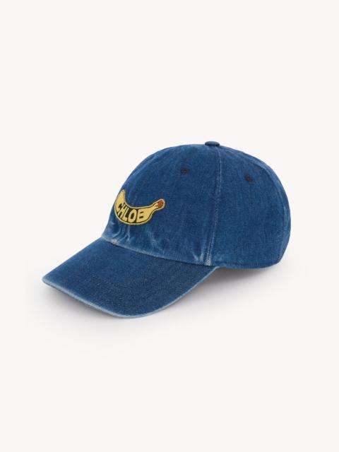 Chloé THE CHLOÉ CHILL CAP IN DENIM