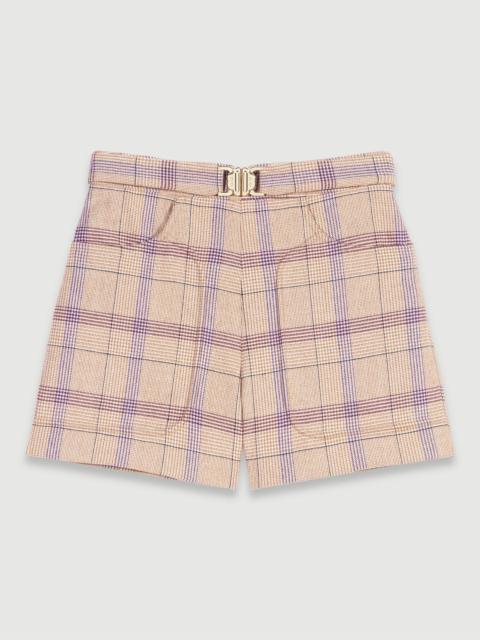 maje Structured shorts