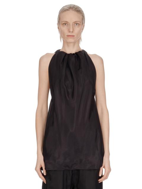 Rick Owens Gathered satin top