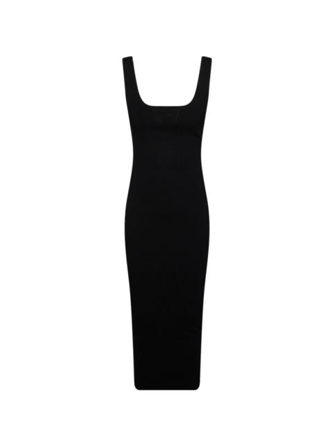 entire studios square-neck midi dress