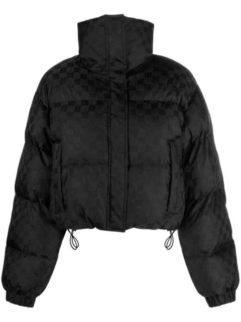 MISBHV monogram-print padded jacket