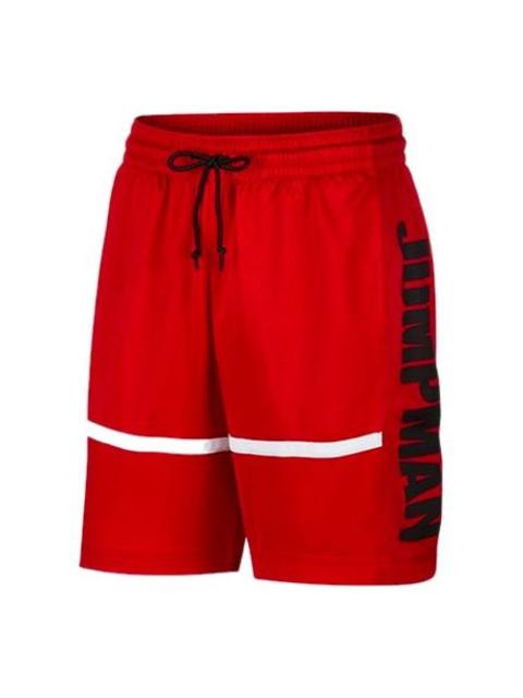 Nike Nike Athleisure Casual Sports Basketball Shorts Red BQ8796-687
