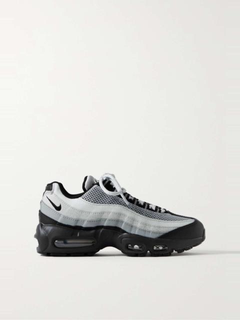 Nike Air Max 95 LX mesh and leather sneakers