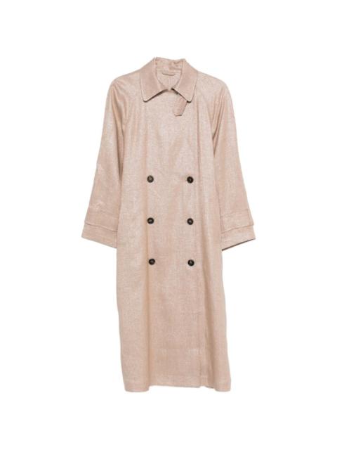 Brunello Cucinelli double-breasted coat