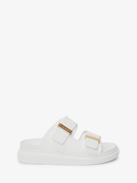 Alexander McQueen Women's Hybrid Slide in Ivory