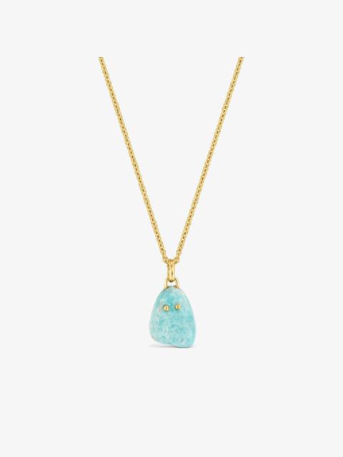 TOUS 18kt gold vermeil and amazonite Necklace TOUS Boo