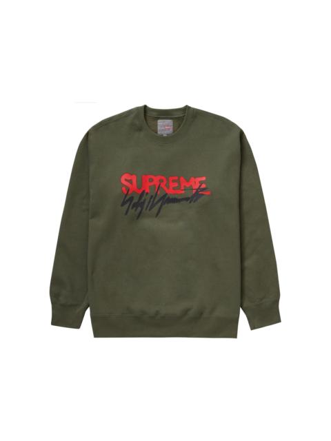 Supreme Supreme Yohji Yamamoto Crewneck Olive